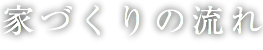 家づくりの流れ